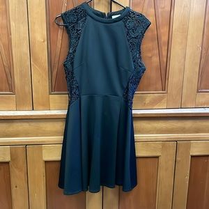 Bishop  & Young black fashion dress